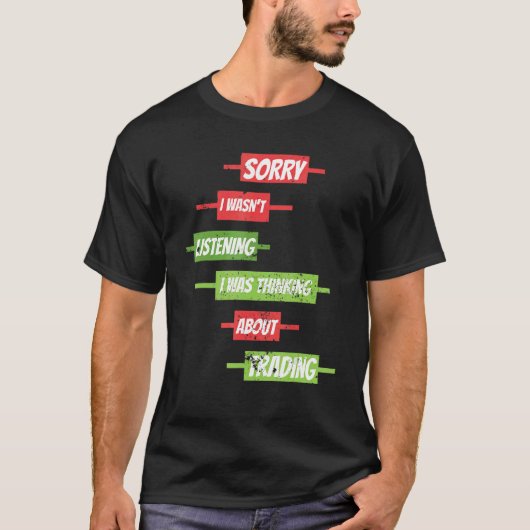 Sorry dat ik de beurs niet heb beluisterd. t-shirt (Voorkant)