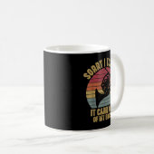 Sorry dat ik de Franse paardenmuzikant Marching he Koffiemok (Voorkant rechts)