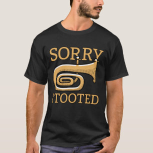 Sorry dat ik de Funny Jazz Tuba Player Band heb ge T-shirt