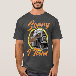 Sorry dat ik de trein ingenieur trein lover cadeau t-shirt