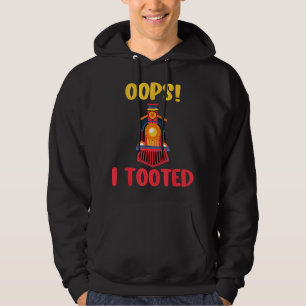 Sorry dat ik de trein koos voor jongens Kinder Man Hoodie