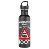 Sorry dat ik de waarschuwing van de treinliefhebbe waterfles (Voorkant)