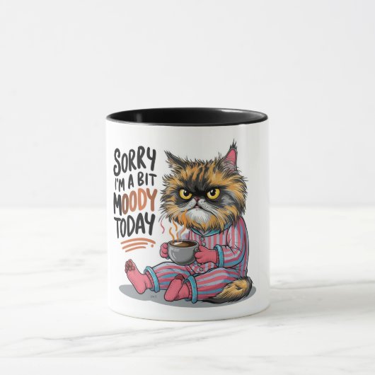 Sorry dat ik een beetje humeurig ben vandaag mok (Midden)