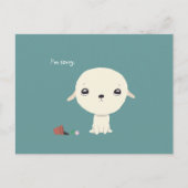 Sorry dat ik een creditcard heb gebruikt... Sorry Briefkaart (Voorkant)