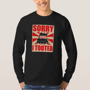 Sorry dat ik een Tooted Model Railroad heb gebruik T-shirt