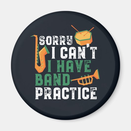 Sorry dat ik geen banenoefening heb. magneet (Voorkant)