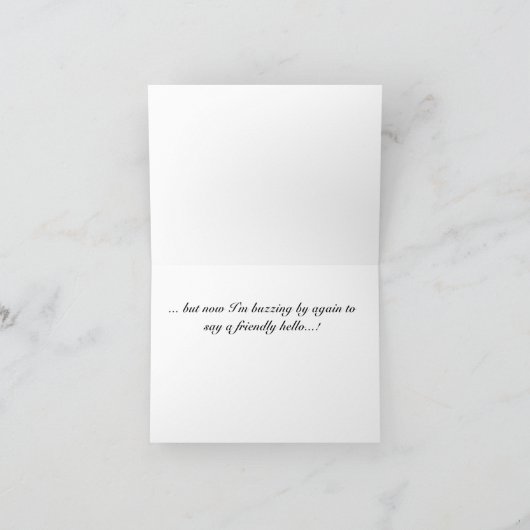 Sorry dat ik geen contact meer heb... kaart (Binnen)