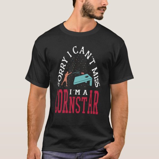 Sorry dat ik geen Cornstar Motivatie Quo ben. T-shirt (Voorkant)