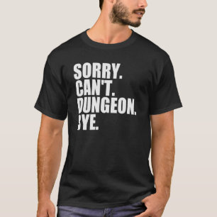 Sorry dat ik geen duik kan maken. t-shirt