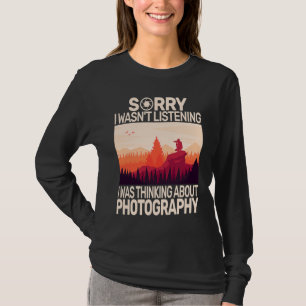 Sorry dat ik geen fotocamera voor fotografen was t-shirt