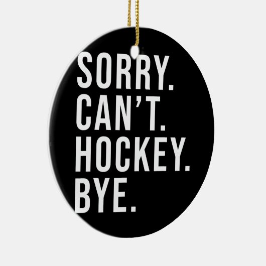 Sorry dat ik geen hekkensluiter ben. keramisch ornament (Rechts)