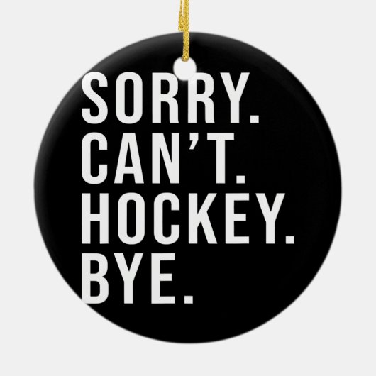 Sorry dat ik geen hekkensluiter ben. keramisch ornament (Achterkant)