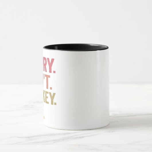 Sorry dat ik geen hekkensluiter ben. mok (Midden)