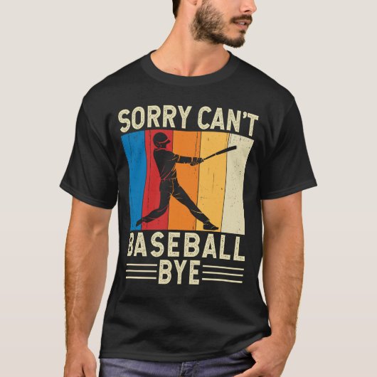 Sorry dat ik geen honkbal kan zijn. t-shirt (Voorkant)