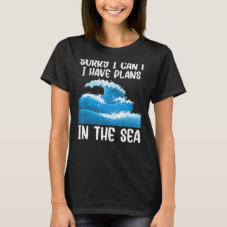 Sorry dat ik geen plannen heb in de Zee Gezegden H T-shirt