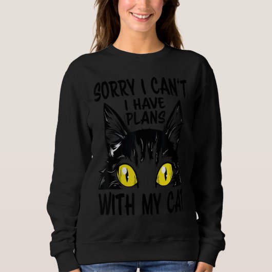 Sorry dat ik geen plannen heb met mijn kat Miau Ca Trui (Voorkant)