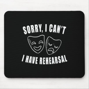 Sorry dat ik geen repetitieve theaterdramaskers he muismat