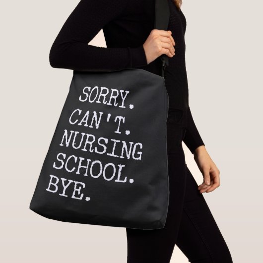 Sorry dat ik geen verpleegschool kan verzorgen. Da Crossbody Tas (Dichtbij)