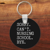 Sorry dat ik geen verpleegschool kan verzorgen. Da Sleutelhanger (Voorkant)