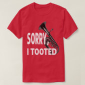 Sorry dat ik getookt was t-shirt (Design voorkant)