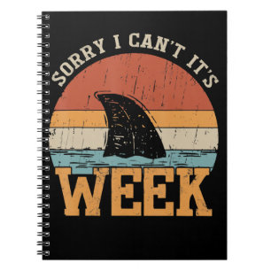 Sorry dat ik haar week geen grappige haaiengeschen notitieboek