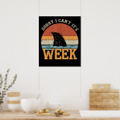 Sorry dat ik haar week geen grappige haaiengeschen poster (Keuken)