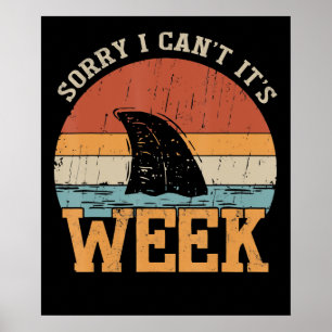 Sorry dat ik haar week geen grappige haaiengeschen poster