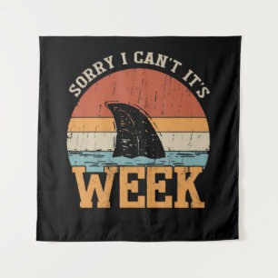 Sorry dat ik haar week geen grappige haaiengeschen wandkleed