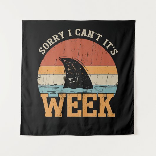 Sorry dat ik haar week geen grappige haaiengeschen wandkleed (Voorkant)