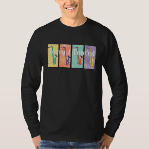 Sorry dat ik heb getoeterd Jazz Saxofonist Muziek T-shirt