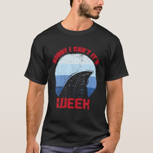 Sorry dat ik het niet kan, het is de week grappige t-shirt (Voorkant)