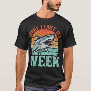 Sorry dat ik het niet kan - marinier bioloog haaie t-shirt