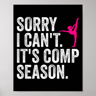 Sorry dat ik het seizoen niet kan meemaken Cheer G Poster
