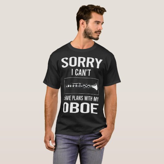 Sorry dat ik hobo niet kan t-shirt (Voorkant volledig)