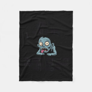 Sorry dat ik je aflikte, je leek niet iemand die fleece deken
