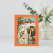 Sorry dat ik je ghostte (Vrouw naar Man) Briefkaart (Staand voorkant)