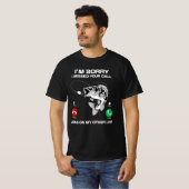 Sorry dat ik je oproep gemist heb ( grappige visse t-shirt (Voorkant volledig)