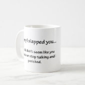 Sorry dat ik je sloeg... koffiemok (Voorkant links)