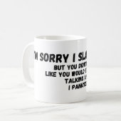 Sorry dat ik je sloeg koffiemok (Voorkant links)