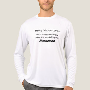 Sorry dat ik je sloeg Tri-Blend shirt