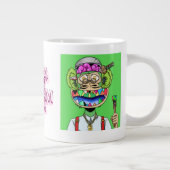 Sorry dat ik King Ape niet raar vind Grote Koffiekop (Rechts)