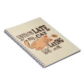 Sorry dat ik laat ben dat mijn kat op me lag notitieboek (Rechterzijde)