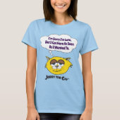 Sorry dat ik laat ben... Jerry The Cat T-shirt (Voorkant)