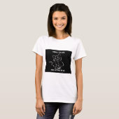 Sorry dat ik laat ben t-shirt (Voorkant volledig)