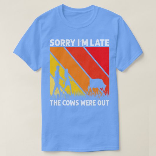 Sorry dat ik laat de Koeien uitkwam. Grappig dat e T-shirt (Design voorkant)
