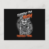 Sorry dat ik laat de pedaaltijd heb briefkaart (Voorkant)