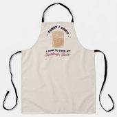 Sorry dat ik mijn zuurdeegster niet hoef te voeden schort (Voorkant)