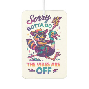 Sorry dat ik moet gaan... luchtverfrisser