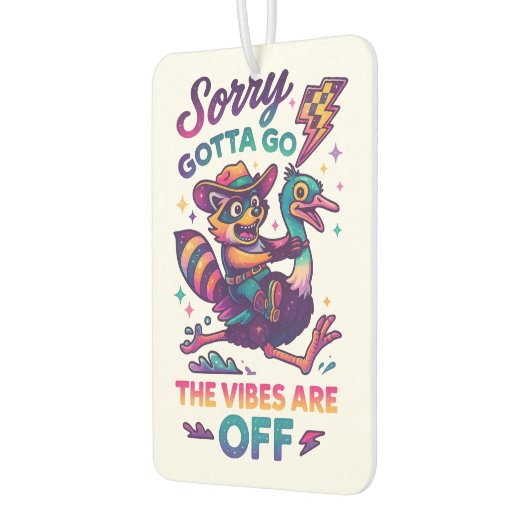 Sorry dat ik moet gaan... luchtverfrisser (Links)