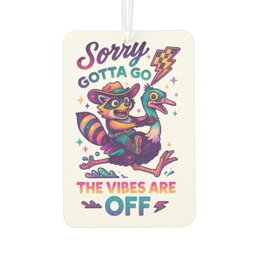 Sorry dat ik moet gaan... luchtverfrisser (Achterkant)